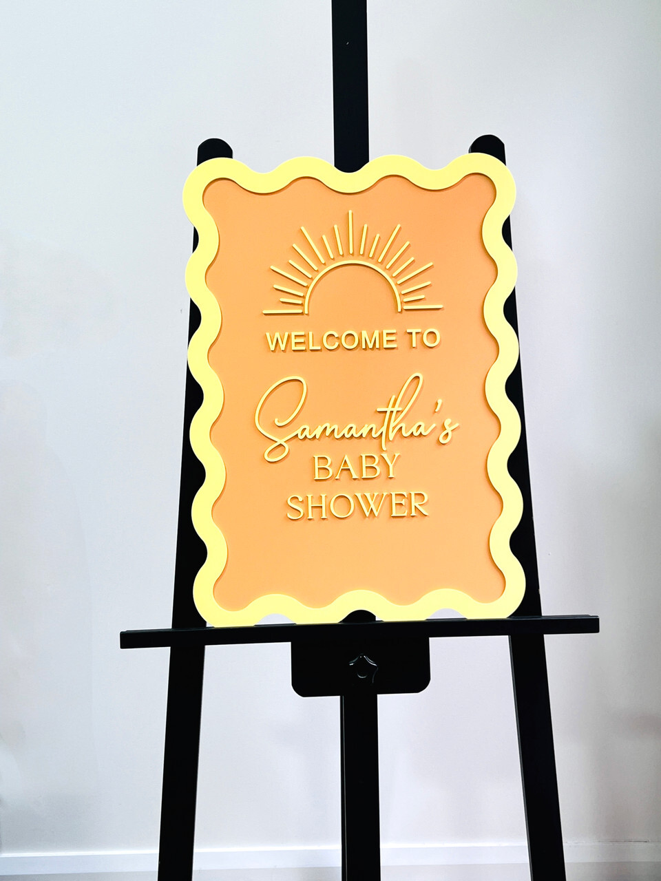 baby shower signage