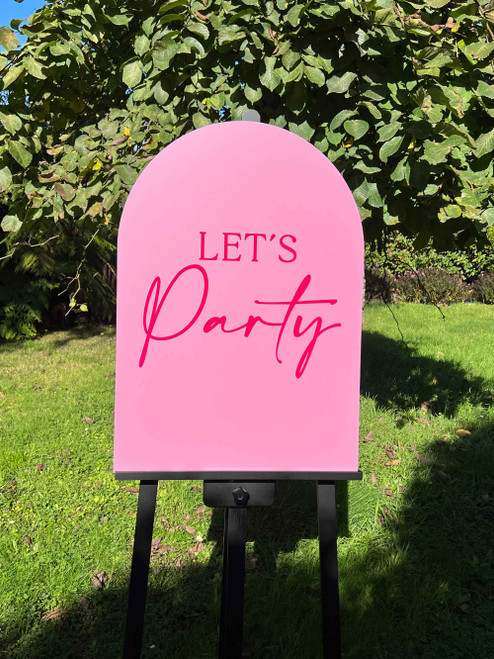 birthday signage board