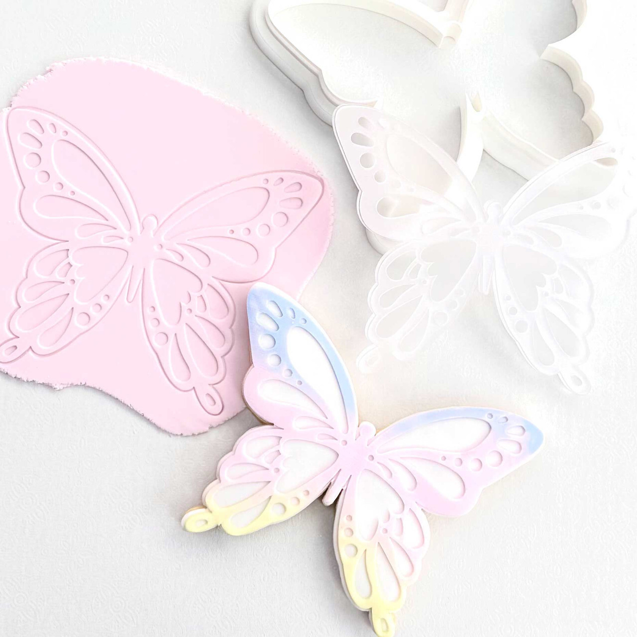Butterfly Cookie Stamp Butterfly Cookie Stamp