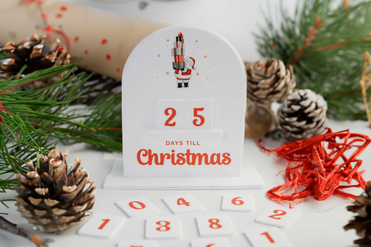 Christmas Countdown Sign