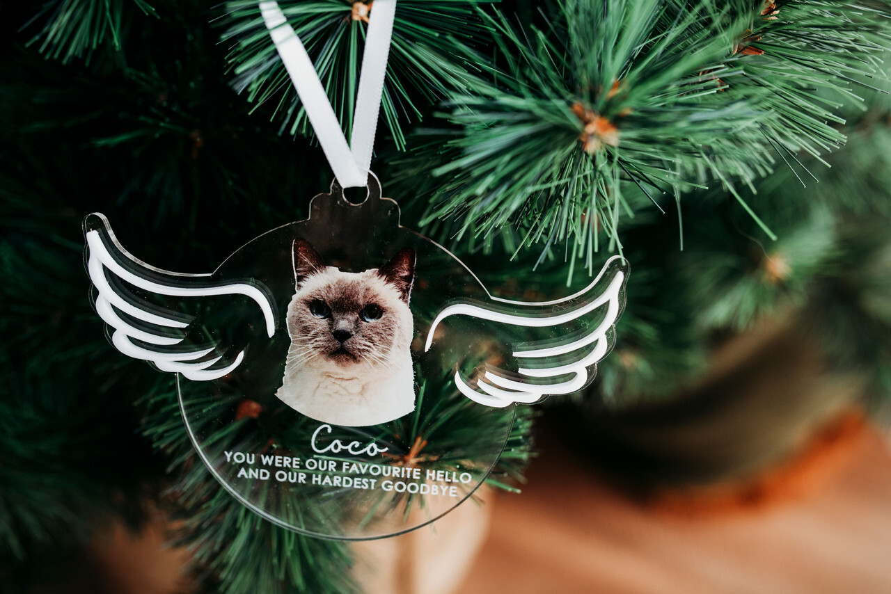 Little Dance makes the best personalised Christmas Ornaments - Pet photo Christmas tree memorial ornament Little Dance makes the best personalised Christmas Ornaments - Pet photo Christmas tree memorial ornament