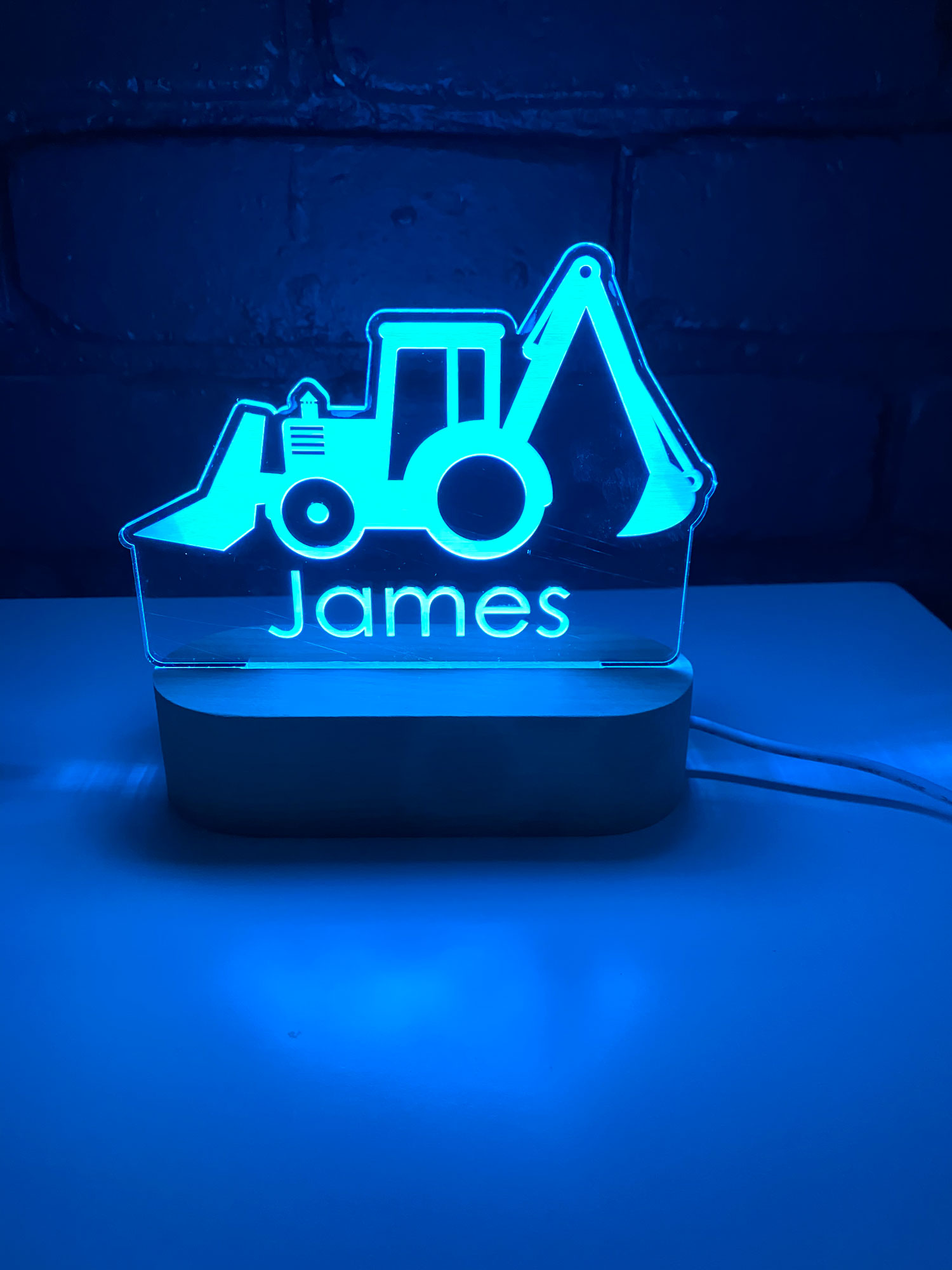 Digger Night Light