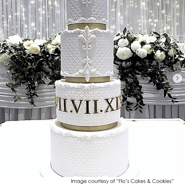 Wedding Cake Roman Numerals