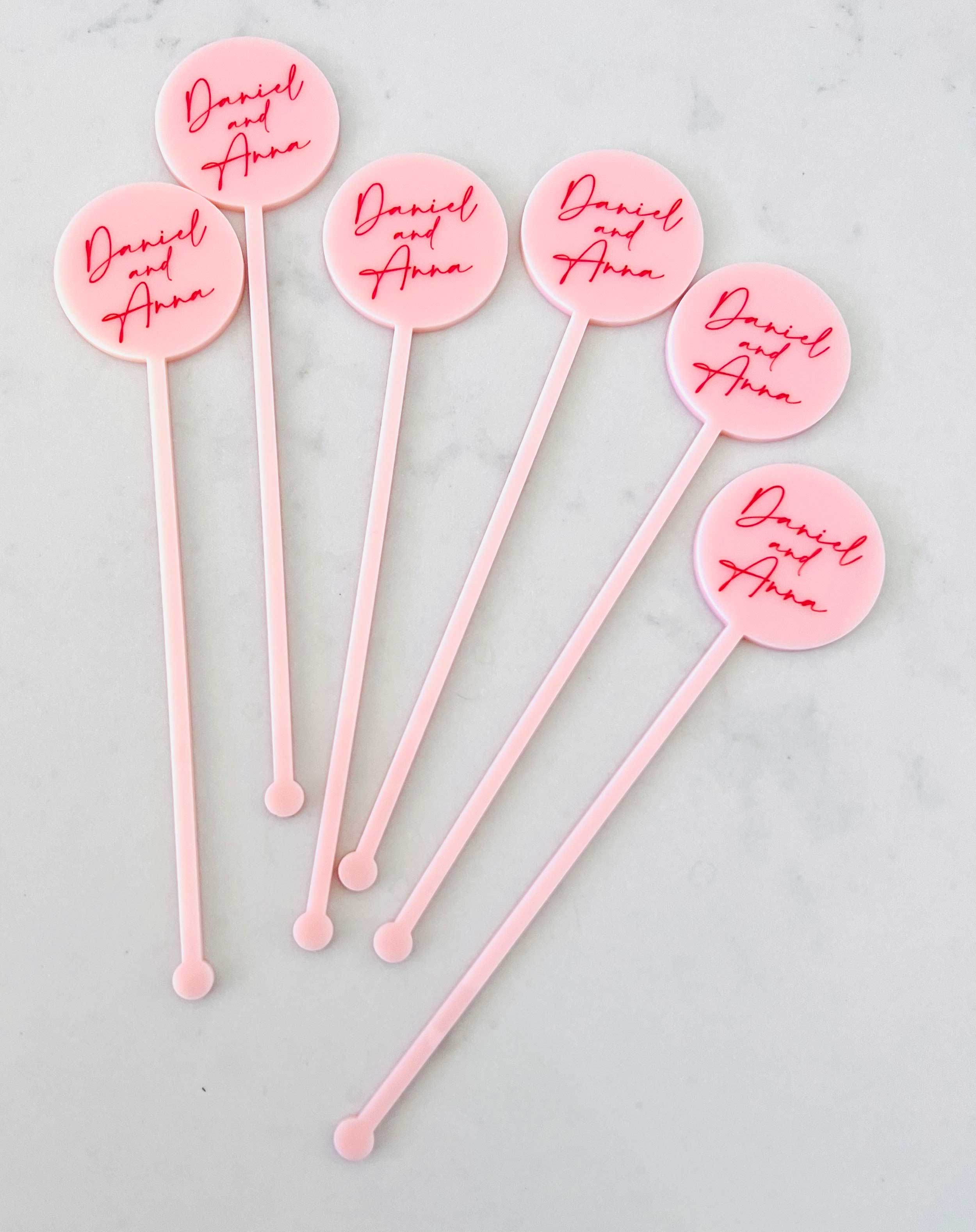 Personalised Drink Stirrers